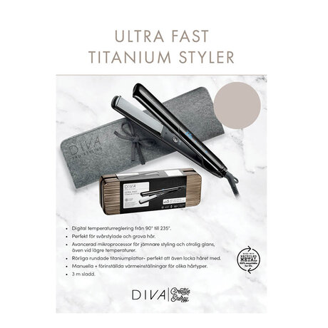 diva titanium styler A4 nyhet/kampanjblad