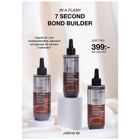 joico dd in a flash 399:- A4 kampanjblad